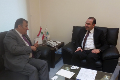 Bulgarian ambassador Boyan Belev held a meeting with Abbas Mоrtada, the Minister of Agriculture and Culture of Lebanon